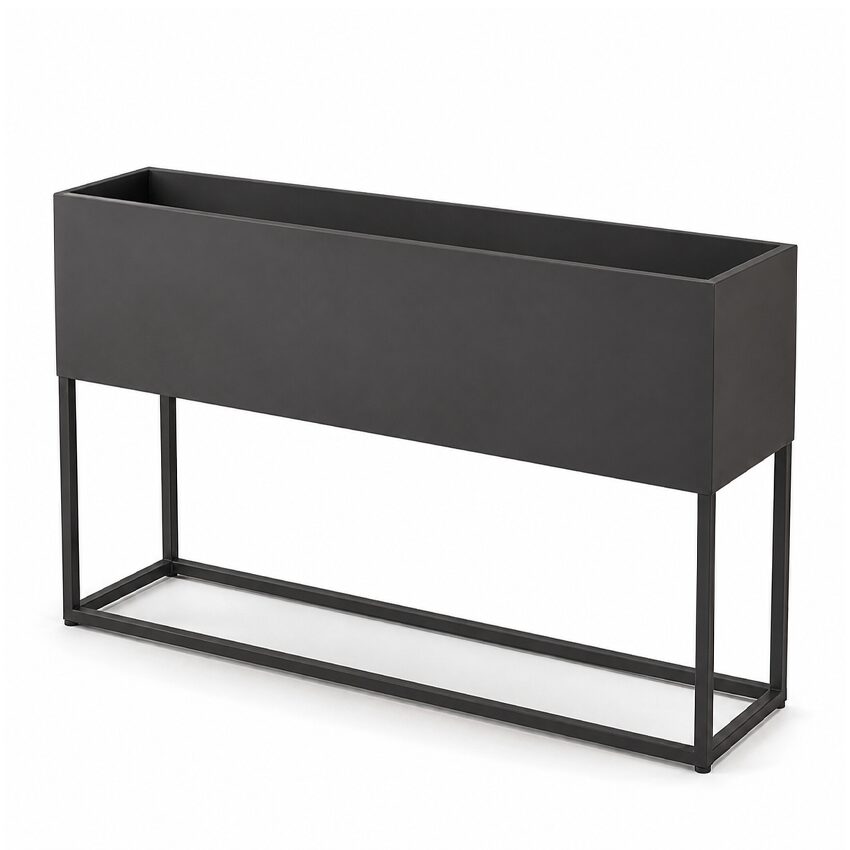 Alternative view of Raised Metal Planter